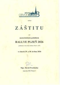 Záštita starosty MO Plzeň 3, Mgr. Davida Procházky