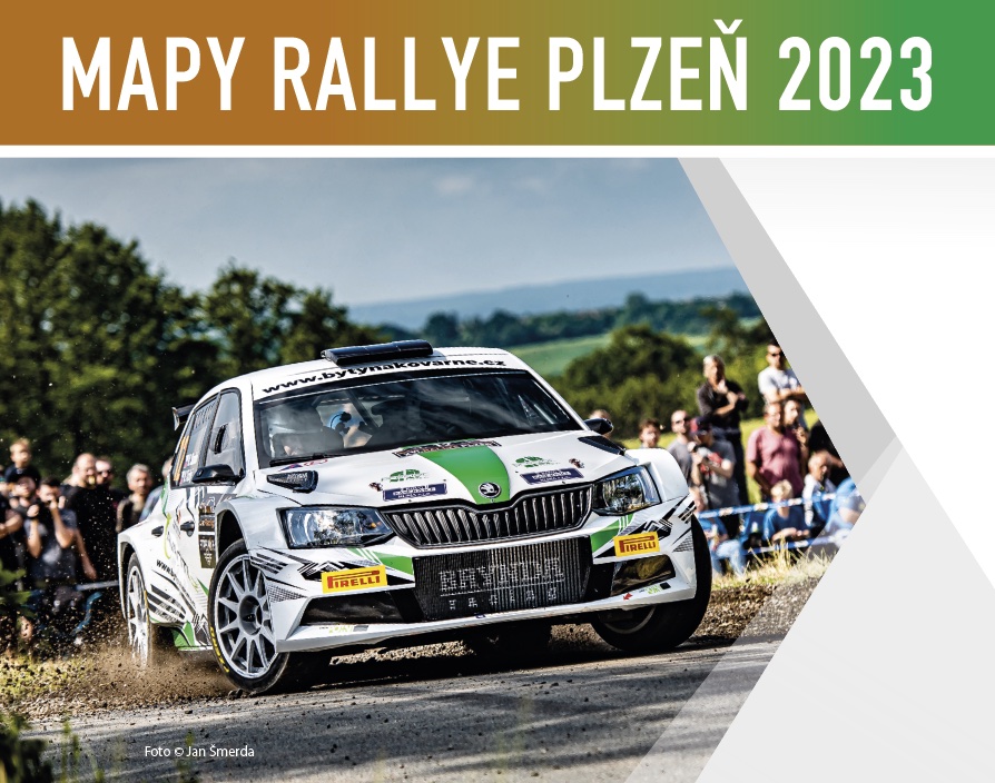 Mapy a divácká místa XVII. Lak Racing Rallye Plzeň 2023